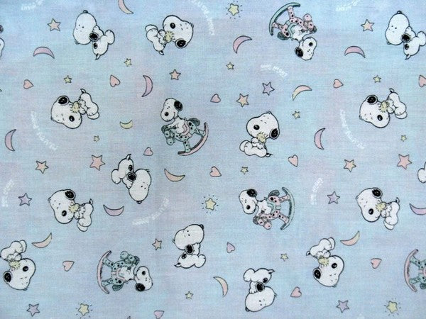 Lambs & Ivy My Little Snoopy Fitted Crib Sheet
