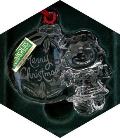 Lucy by Ornament Waterford Crystal Christmas Ornament