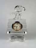 Flying Ace Waterford Crystal Clock