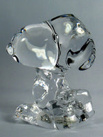 Snoopy Sasaki Crystal Figurine