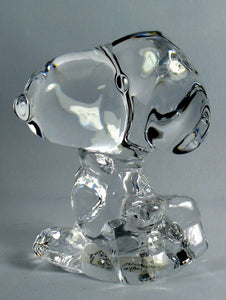 Snoopy Sasaki Crystal Figurine
