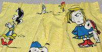 Peanuts Gang Vintage Rod - Style Curtain Set (Long Panels) - snoopn4pnuts.com