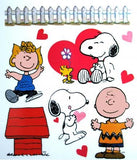 Peanuts Gang Valentine Window Clings