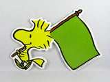 Woodstock Wall Decor Cut-Out - Green Flag