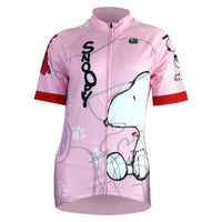 Snoopy Cool Max Bike / Cycling Shirt For Women - snoopn4pnuts.com