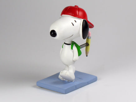 Danbury Mint Snoopy Spring Figurine - Student - snoopn4pnuts.com