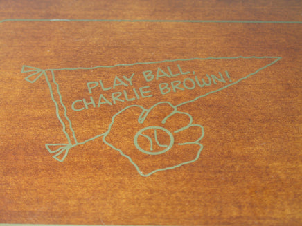 Danbury Mint Peanuts Music Box - Play Ball, Charlie Brown - snoopn4pnuts.com