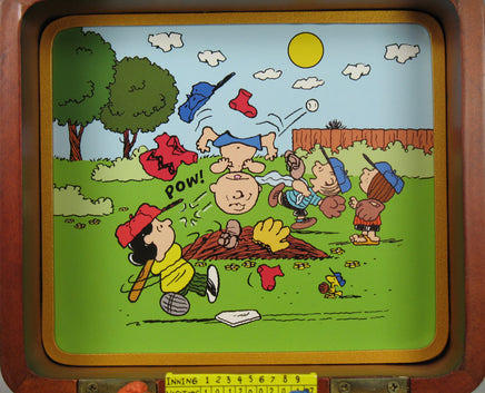 Danbury Mint Peanuts Music Box - Play Ball, Charlie Brown - snoopn4pnuts.com