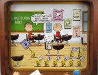 Danbury Mint Peanuts Music Box - Snoopy For President - snoopn4pnuts.com