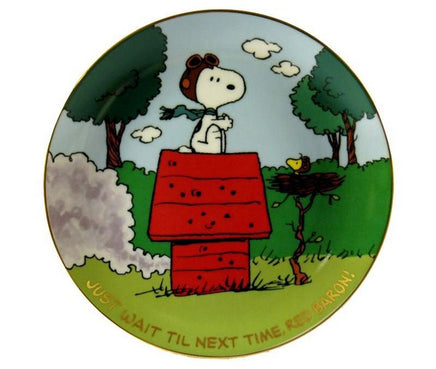 Danbury Mint Magical Moments Plate - Just Wait, Red Baron!