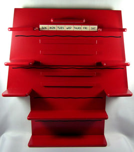 Danbury Mint Figurine Of The Month Wood Display (No Tiles - Light Wear) - snoopn4pnuts.com