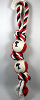 Snoopy Double Tennis Ball Rope Toy