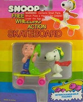 Linus and Flying Ace Free Wheeling Action Skateboard