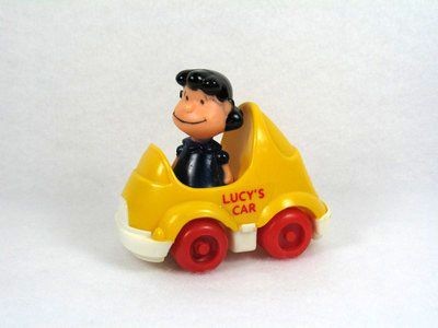 Lucy Push-N-Pull Car