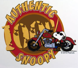 Snoopy Joe Cool Large Die-Cut Indoor/Outdoor Vinyl Sticker - Authentic Snoopy  On Sale!