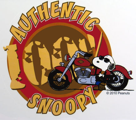 Snoopy Joe Cool Large Die-Cut Indoor/Outdoor Vinyl Sticker - Authentic Snoopy  On Sale!