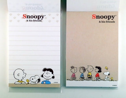Snoopy and Friends Decorative Note Pad - snoopn4pnuts.com