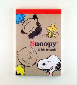 Snoopy and Friends Decorative Note Pad - snoopn4pnuts.com