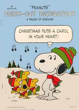 Peanuts Christmas Wall Decor Book