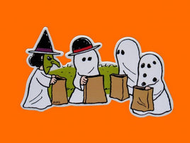Peanuts Gang Trick Or Treating Scrapbooking Embellishment