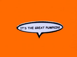 Thought Bubble Scrapbooking Embellishment - It's The Great Pumpkin!