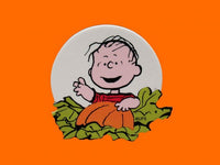 Linus In Pumpkin Patch Scrapbooking Embellishment