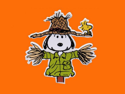 Snoopy Scarecrow Scrapbooking Embellishment