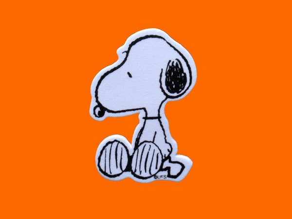 Snoopy Sitting Scrapbooking Embellishment
