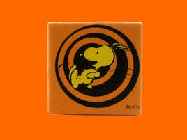 Snoopy Jumping Scrapbooking Embellishment