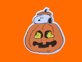 Snoopy Jack 'O Lantern Scrapbooking Embellishment