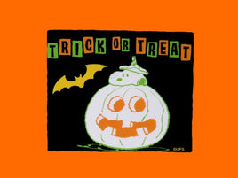 Snoopy Jack 'O Lantern Scrapbooking Embellishment