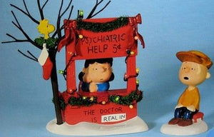 Dept. 56 "Christmas Spirit - 5 Cents" With Lighted Psych. Booth (Repaired)