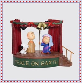 Dept. 56 "Peace On Earth" Lighted Figurine - snoopn4pnuts.com