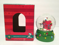 Dept. 56 "Getting Ready For Christmas" Snow Globe (Near Mint) - snoopn4pnuts.com
