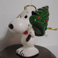 1975 Snoopy's Tree Christmas Ornament