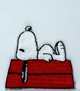 Snoopy On Doghouse Patch