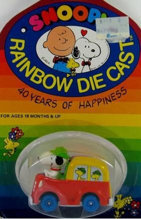 Snoopy Chunky Die-Cast Car - Beagle Scout Bus