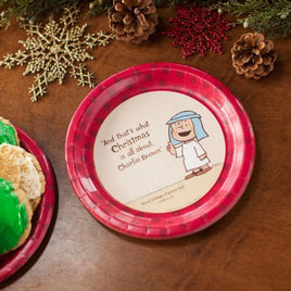 Peanuts Christmas Dinner Plates - What Christmas Is All About  On Sale!