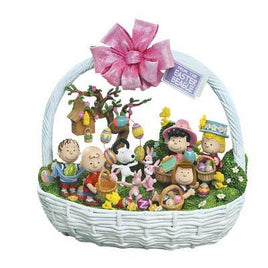 Danbury Mint Peanuts Egg - Stravaganza Easter Basket - snoopn4pnuts.com