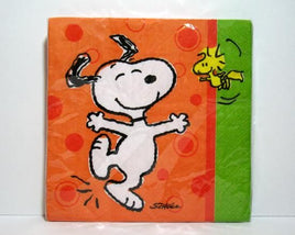 Dancing Snoopy Party Dinner Napkins
