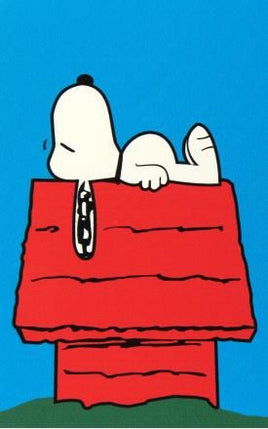 Snoopy's Doghouse Indoor/Outdoor Vinyl Sticker