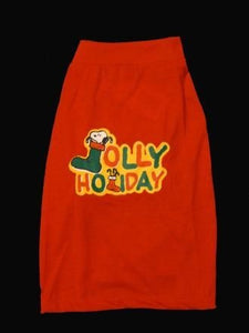 Jolly Holiday Dog Shirt