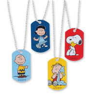 Peanuts Gang Metal Dog Tags - snoopn4pnuts.com