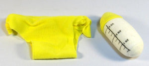 Baby Diaper and Bottle for Doll