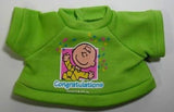 Snoopy 11" Plush Doll Shirt - Congratulations