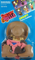 Snoopy Rubber Doll Clothing and Accessories Set - Western