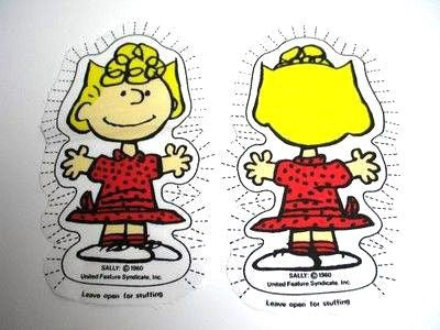 Sally Pillow Doll Cut-Out Pattern