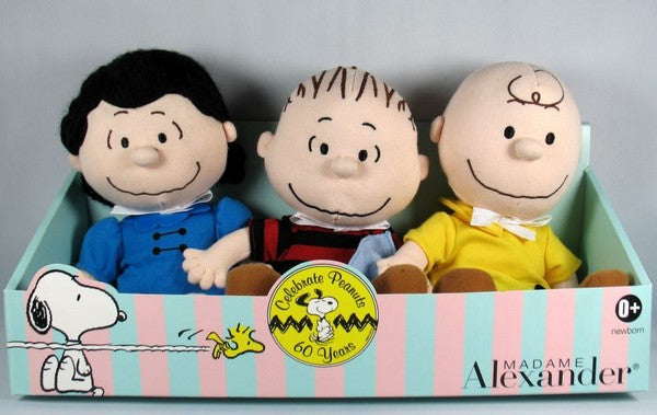 Peanuts 60th Anniversary Madame Alexander Doll Set | snoopn4pnuts.com