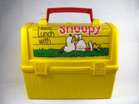 Vintage Dome Lunch Box - Lunch With Snoopy