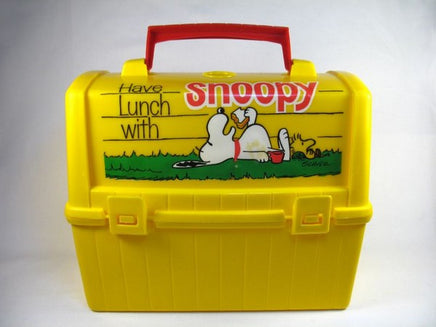 Vintage Dome Lunch Box - Lunch With Snoopy